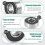 10Pcs 6000RS Shielded Deep  Radial  Bearings 10mmx26mmx8mm 7