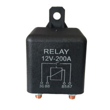 12V 200A Schliesserkontakt 4-Pin-Relais - Hochleistungs-Marine-Split-Aufladung