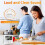 Digital Kitchen Timer, Large Screen Large Font Display, Magnetic Back Cooking Timer, Loud Alarm 5