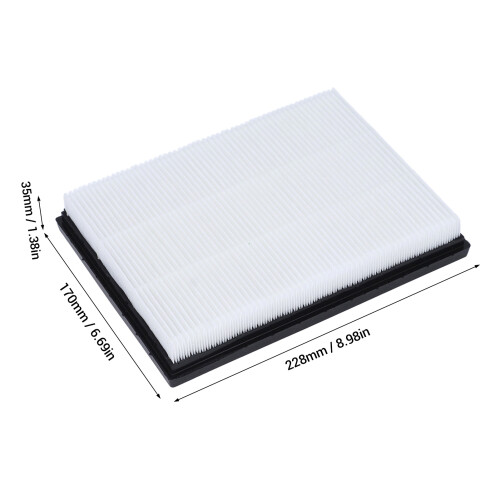 Long Lasting Rubber Cabin Air Filter for CAT E307.5 Air Conditioning System 1