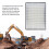 Long Lasting Rubber Cabin Air Filter for CAT E307.5 Air Conditioning System 6