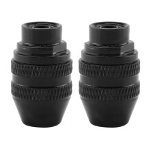 2Pcs Multi Quick Change Keyless Chuck Universal Chuck Replacement For 4486 Rotary Tools 3000 4000 7700 8200