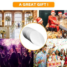 150 Pcs 3 Inch Silver Wine Pourer Discs Drip-Proof Drip Pouring Pour Spout Pour Wine Thin Slice
