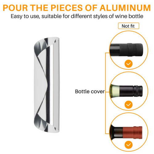 150 Pcs 3 Inch Silver Wine Pourer Discs Drip-Proof Drip Pouring Pour Spout Pour Wine Thin Slice 1