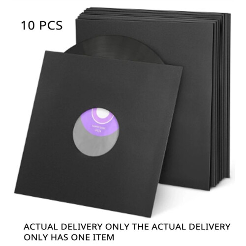 10Pcs Record Bag Vinyl Record Protective Sleeve  Paper Standard Storage Outer Protector Vinyl Record Storage 1