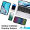 Wireless  5.2 Keyboard 5inch Keycups 7 Color Backlit Keyboard Rechargeable Keyboard for PC Android TV Box 3