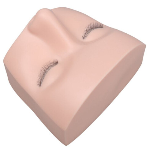 3 Layers Lashes Mannequin  for Practice Lash Makeup Tool Extensions Eyelashes Grafting Training Tool Makeup Practice 2