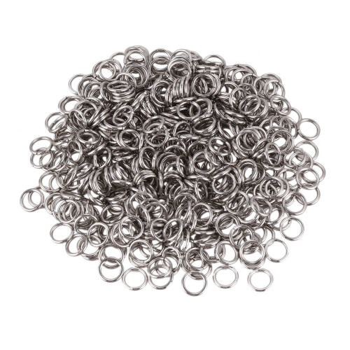 500 Roestvrijstalen Open Ringetjes, Diameter 7 Mm. Bevindingen 1