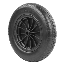 (14" Wheel Only) KCT Wheelbarrow Repair 3.50 - 8 Replacement Standard Tyre & Axle Kit Heavy Duty Puncture Proof