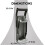 Can Crusher & Bottle Opener Wall Mounted with Handle 2