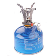 Portable  Camping Stove Backpack with Piezoelectric Ignition Windproof Gas Suitable for Outdoor Hiking