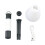Outdoor Camping LED Telescopic Flashlight with Tripod Nuts Multifunctional Rechargeable Retractable Light Table Lamp,B 1