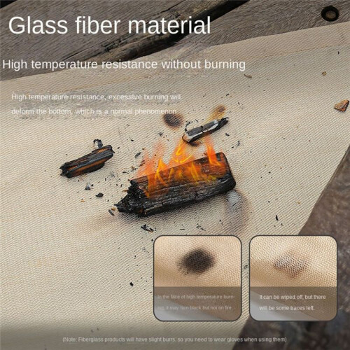 Camping Fireproof Cloth Flame Retardant Cloth Outdoor Picnic Specification Nine