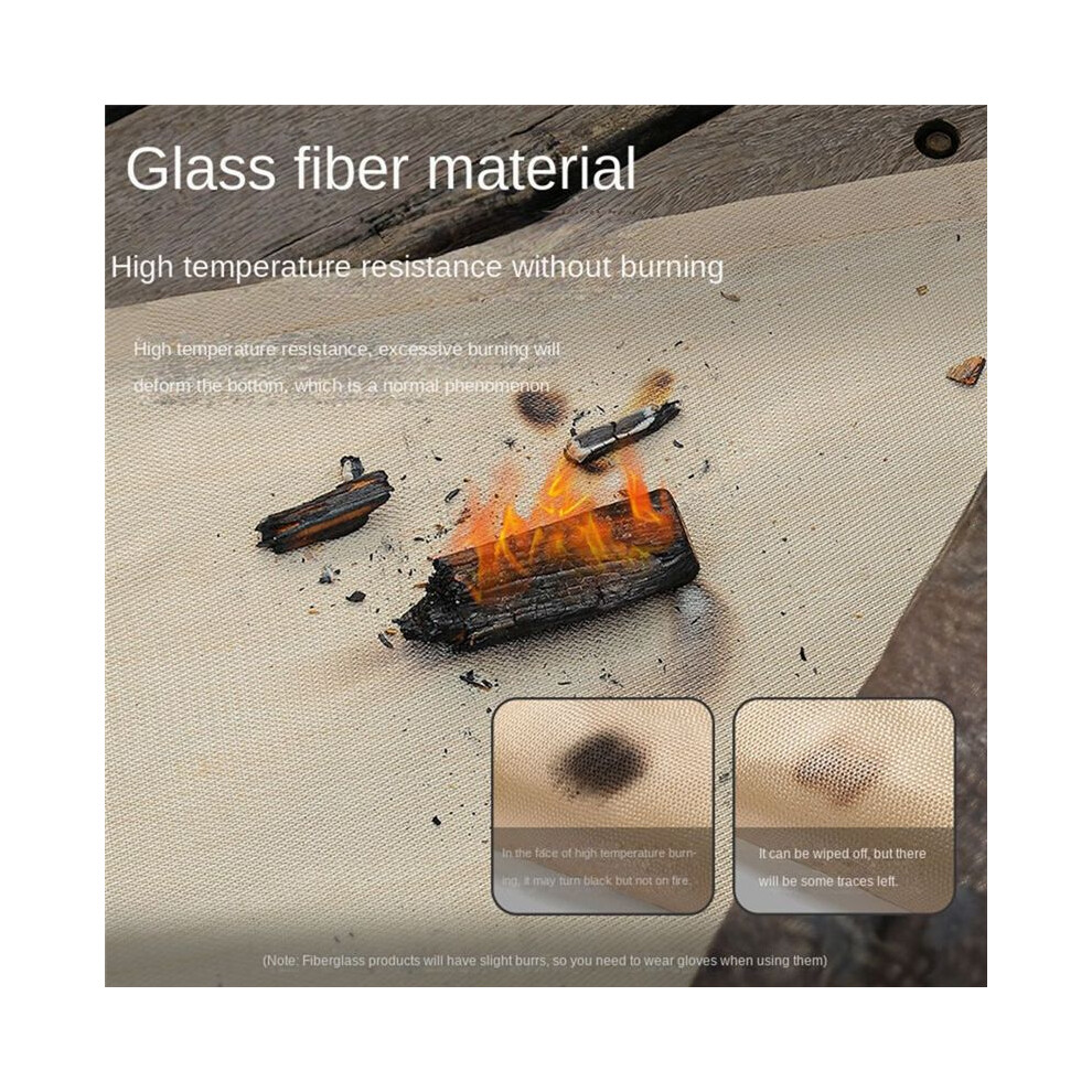 Camping Fireproof Cloth Flame Retardant Cloth Outdoor Picnic Specification Nine 4713908282923