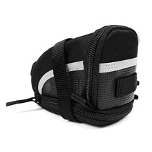 Bike Saddle Bag - Reflective, Waterproof Strap- Bag for Cycling , Bike Storage