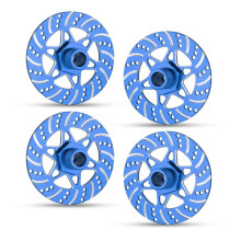 4 Piezas de Cubo Hexagonal de Rueda de Disco de Freno Whirlwind de 17 mm para Arrma 1/7 Infraction Limitless Felony 1/8 Typhon RC, Piezas de
