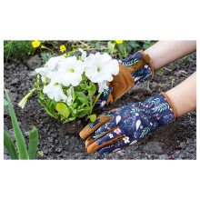 Bedruckte Pannensichere Gartenhandschuhe, Damen-Gartenhandschuhe, Arbeitshandschuhe, Geschenke C