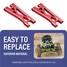 RC Car Upgrade Rear Lower Swing Arm Kit for 244016 LOSI Micro-B 1/24 RC Car Accessories