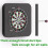 Dartboard Protective Ring, Heavy Duty EVA Dartboard Wall Protector for All Standard Size Dartboards 6