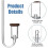 CO2 Diffuser Acrylic CO2 Reactor Diffuser with Suction Cup for Aquarium Planted Fish Tank 2