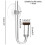 CO2 Diffuser Acrylic CO2 Reactor Diffuser with Suction Cup for Aquarium Planted Fish Tank 9