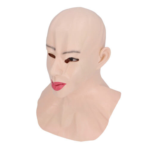Cache-visage en latex pour cosplay - Taille unique - Utilisation lors de festivals