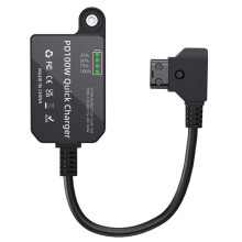 Nieuwe Dummybatterij D-TAP V-Poort Naar PD 100W Bidirectionele Laad- en Ontlaadmodule USB-Voedingsadapter voor Camera'S
