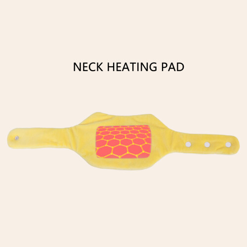 USB Heated Neck Wrap with Timer & 3 Temp Settings, Velvet, 59x14cm 2