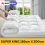 Super King Luxury Microfiber Mattress Topper 5cm 3