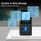 Digital Laser Rangefinder 100m/328ft, Pythagoras, Area, Volume, Handheld 3