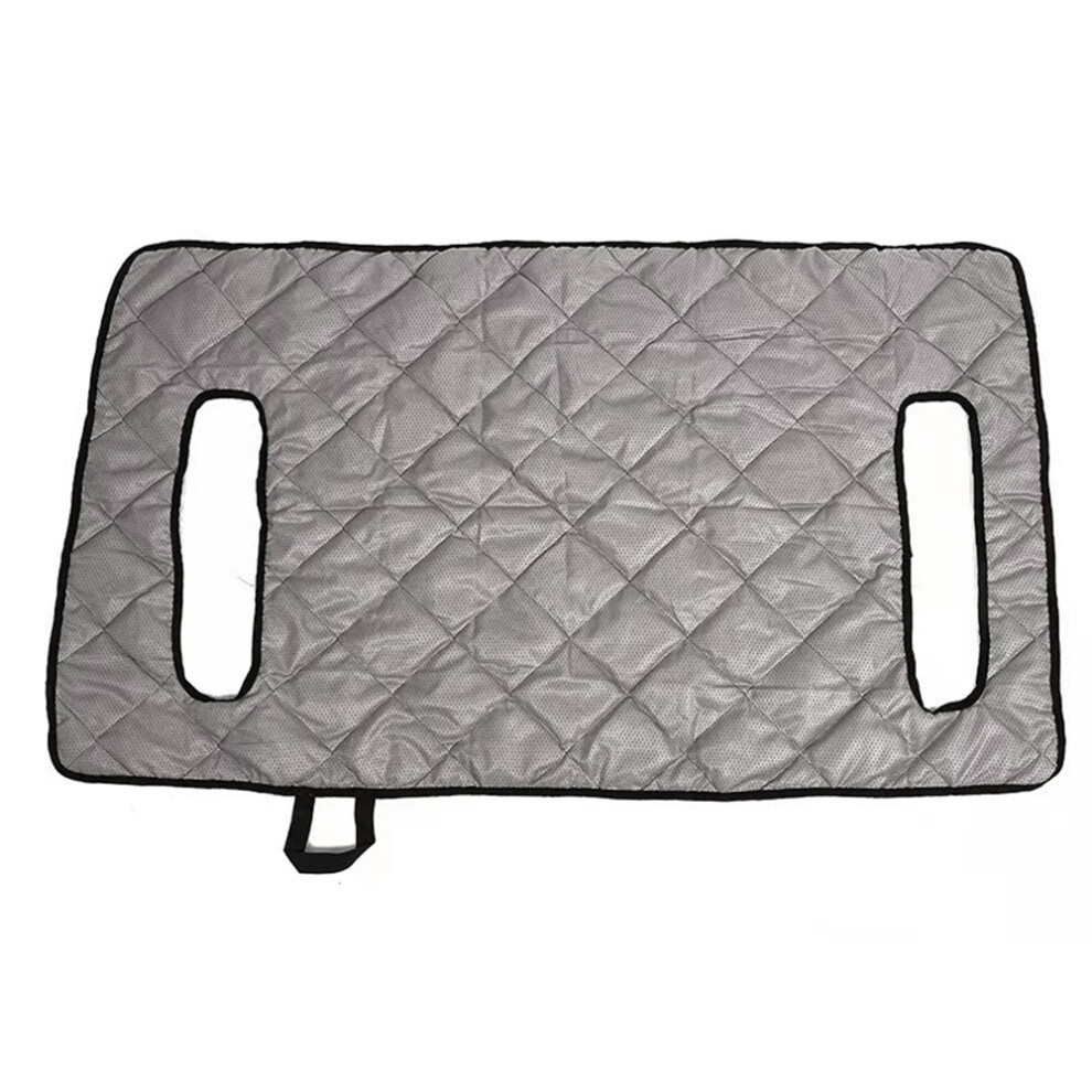 Golf Cart Seat Cover 49.5X28.6inch Waterproof Breathable Oxford Cloth Grey 7691384571564