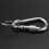 7 Pcs 5# Screw Lock  Multicolor Aluminum Carabiner Hook w Keyring 8