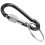 7 Pcs 5# Screw Lock  Multicolor Aluminum Carabiner Hook w Keyring 9