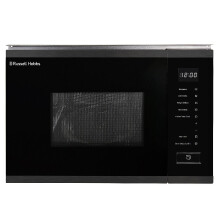 Russell Hobbs Midnight Built-in 20L Digital Microwave Grill Dark Steel