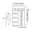 (Black, 120cm) Marika Mirrored Sliding Wardrobe 4
