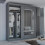 (Grey, 203cm) Marika Mirrored Sliding Wardrobe 3