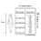 (Black, 150cm) Double Mirror Sliding Door Wardrobe 4