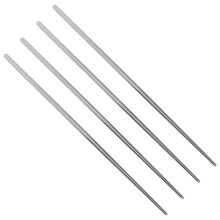 6Pairs Long Reusable Metal Chopsticks for Cooking and Hot Pot Dining
