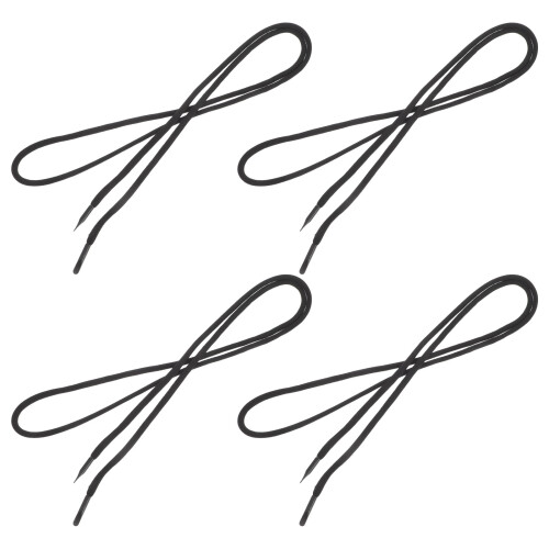 20Pcs Black Replacement Drawstrings for Hoodies Sweatpants and Coats 1