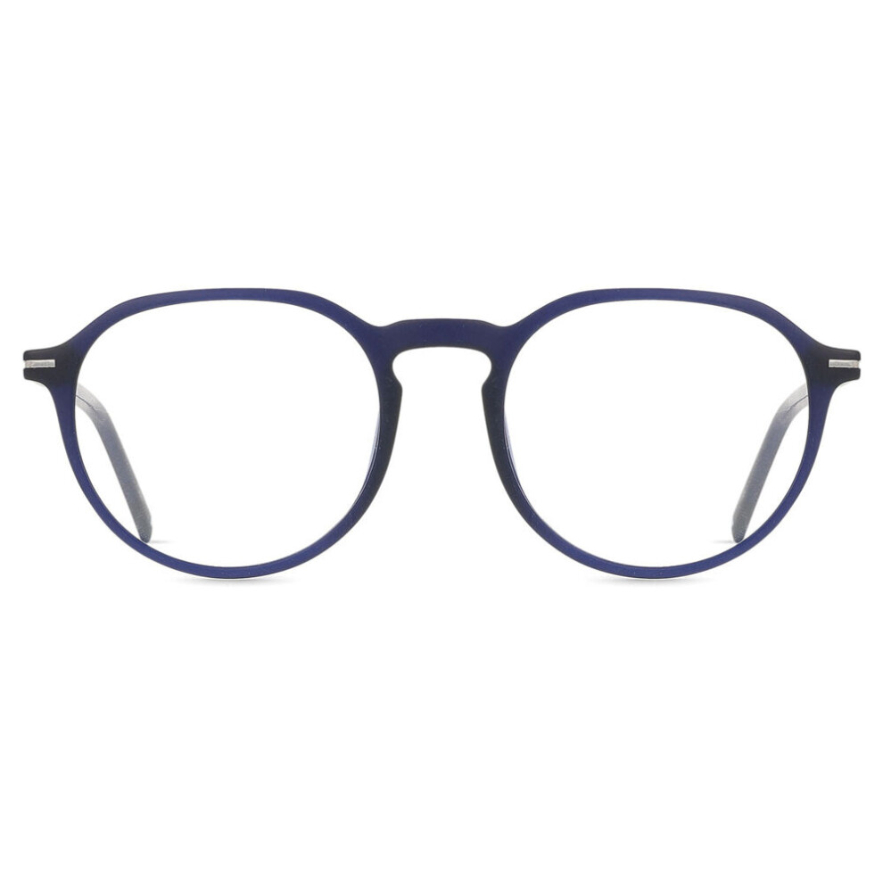 Smartbuy Collection Full Rim Oval Blue Aulav Ac10b Unisex Eyeglasses