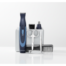 Kit de viagem - REMINGTON - NE3890 - 13 peças - Lâminas de aço inoxidável - Acessórios para nariz e orelhas - Capa com zíper