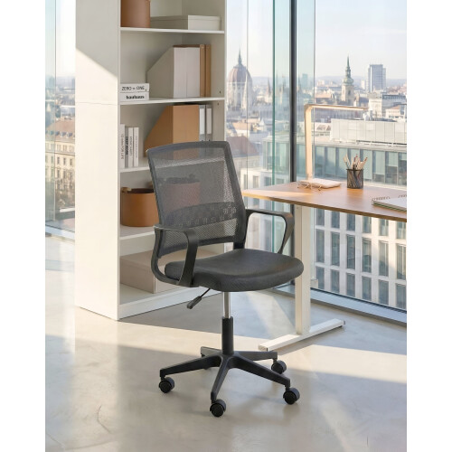 Beliani Office Chair EASE Dark Grey 1