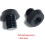 Billiard Cue Bottom Cover Plug Billiard Cue Bumper Bottom Cover Plug Pool Cue Bottom Bumper Protector Enduring,A 2