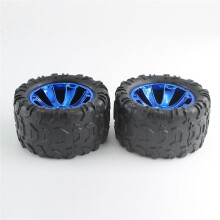 2pcs Remote Control Car Tire Parts for 144018 Left Tire Group Wearing Parts Tire