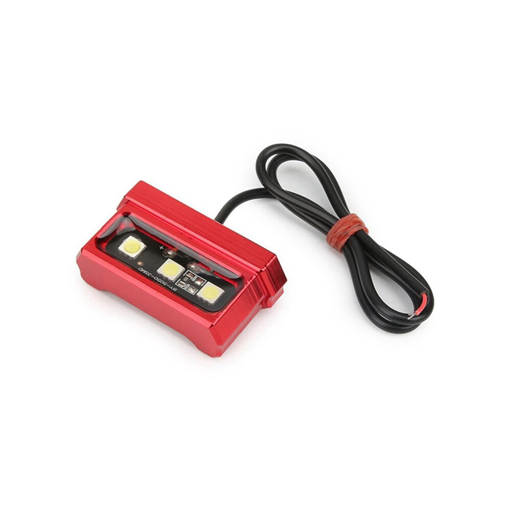 Led Motorcycle License Plate Decorative Lamp Universal Aluminum Alloy Rear Tail License Plate Holder B Light 6132206266523