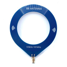 Antenne à boucle 9,9 kHz-181 MHz SMA 110  100  3 mm 40 g