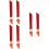 6Stk Haltbarer Auspuffstopfen Luftablass Orange 9