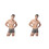 2Stk Herren Unterhosen Grau Elastisch Formgebend Stylisch 9