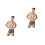 2Stk Herren Unterhosen Grau Elastisch Formgebend Stylisch 10