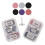 10Sets Replacement Sandpaper Discs Nail Buffing Kit Compact Portable 2